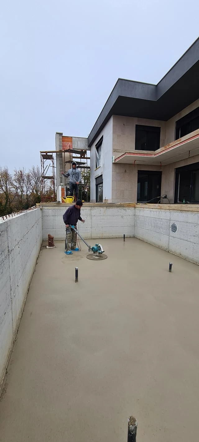 Postavljanje estriha Istra